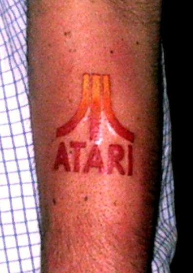 Atari tattoo