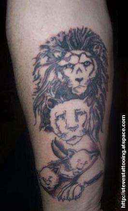 lions tattoo