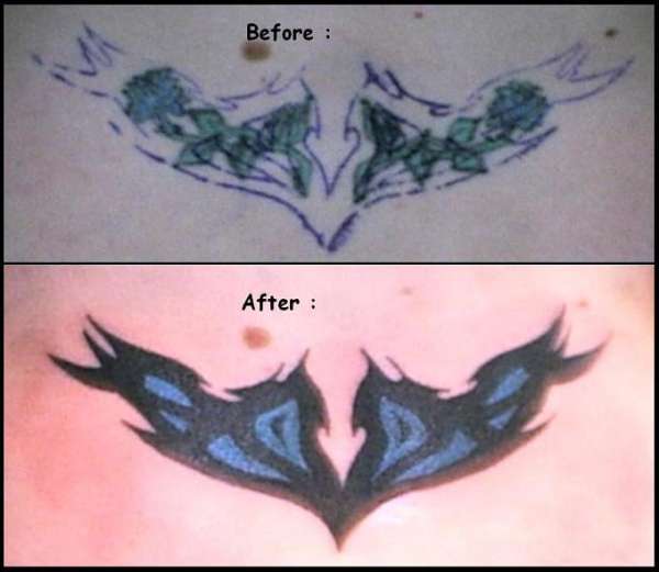 Cover up tattoo