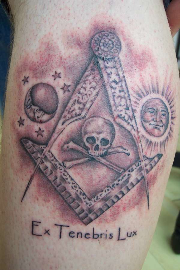 Masonic ink tattoo