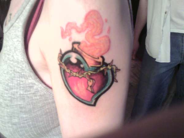 sacred heart tattoo