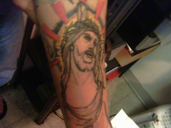 jesus tattoo