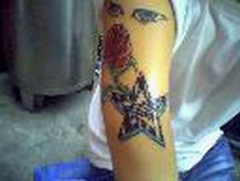 starting a half sleeve tattoo