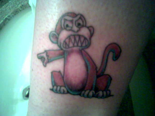 my monkey tattoo