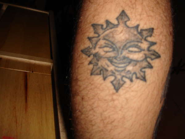 evil sun tattoo