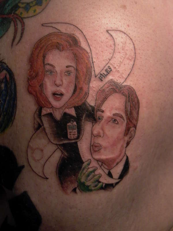 x files tattoo