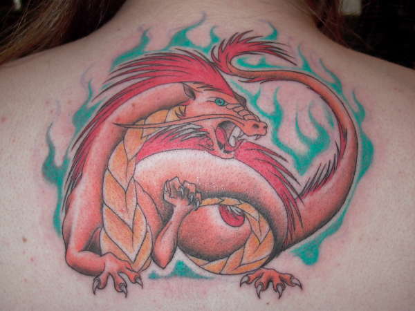 dragon tattoo