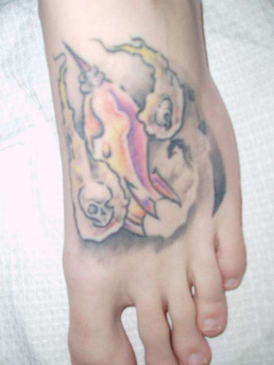 My Left Foot tattoo