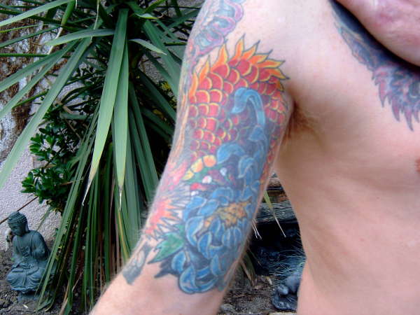 dragon body tattoo