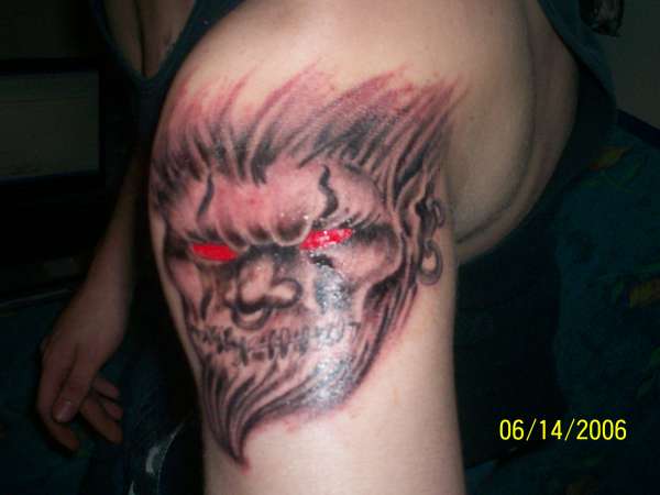 Demon tattoo
