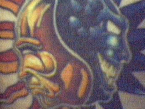 Upclose Sun Vs moon tattoo