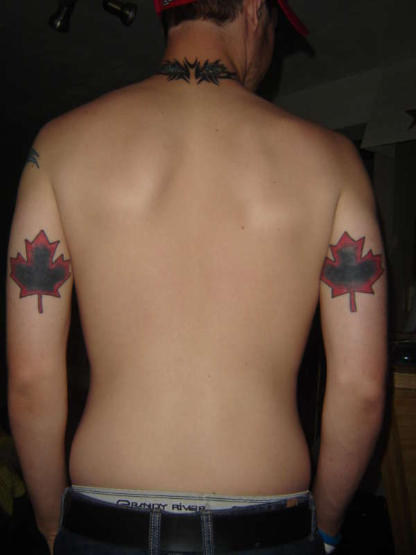 maple leafs tattoo