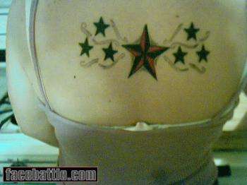 star gazing tattoo