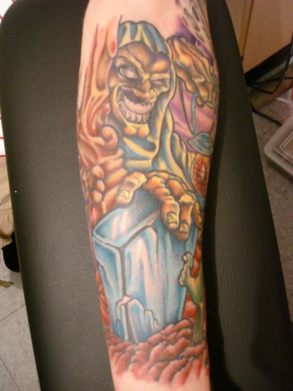 graveyard tattoo