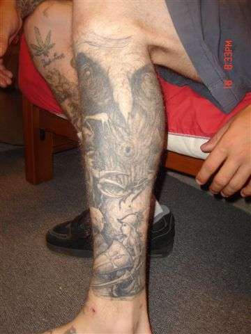 the jabberwockey tattoo