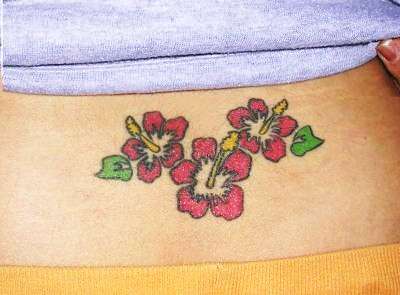 Hibiscus Flowers tattoo