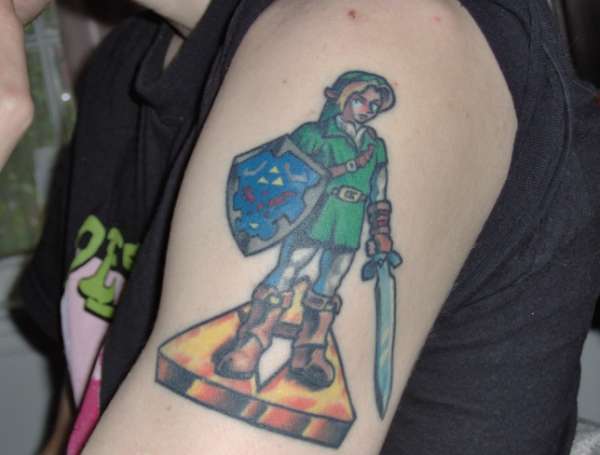 Link From Zelda tattoo