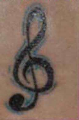 Treble Clef(my first tattoo) tattoo