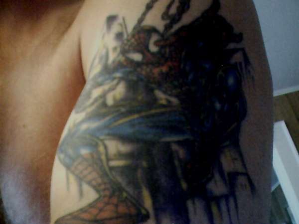 Spiderman tattoo