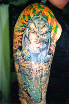 custom sleeve tattoo