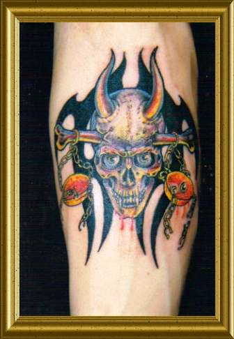 Death Justus tattoo