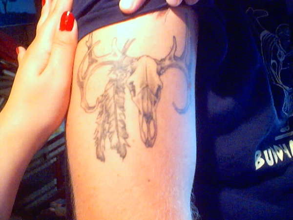 Deer tattoo