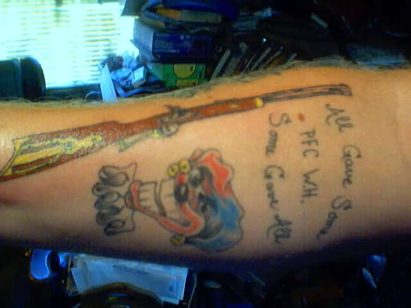 My Fav. Rifle tattoo