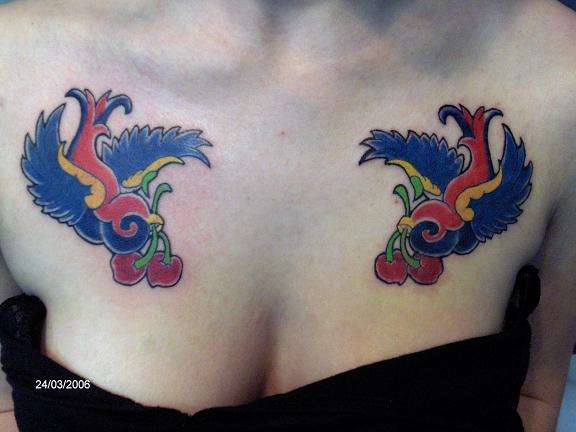 sparrows by scooby tattoo