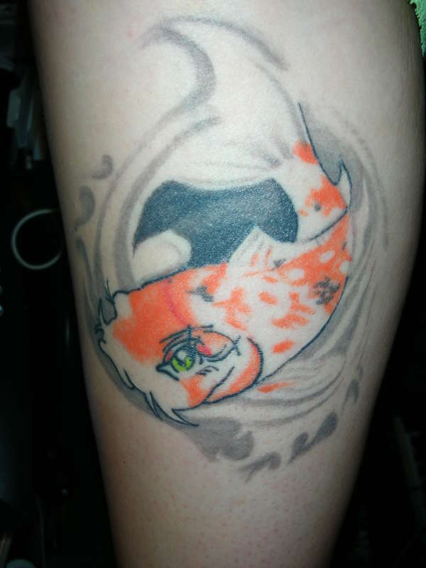 my friendly fish tattoo