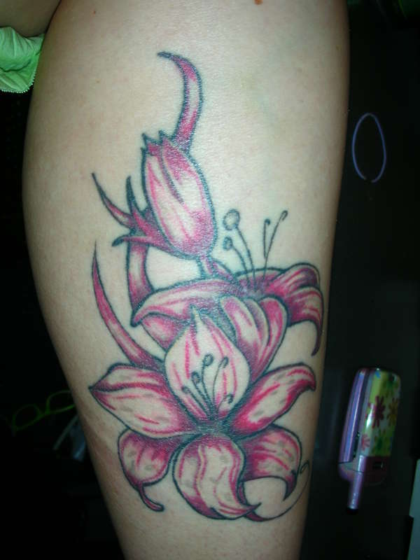 my flowers tattoo
