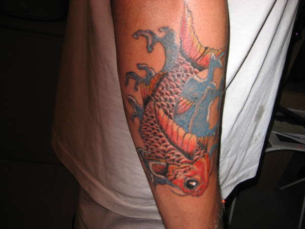 first fish tattoo