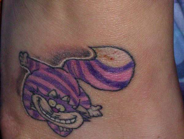 cheshire cat tattoo