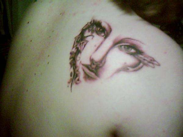 Elemental Stone Vs Nature tattoo