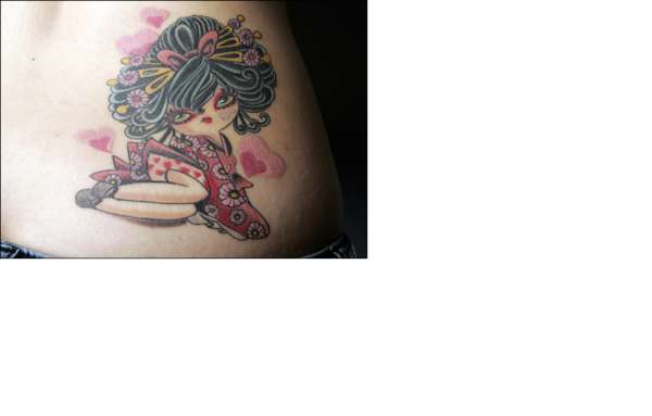Hot Geisha tattoo