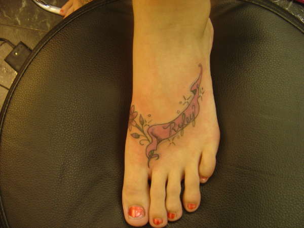 Flip-Flop Ryley tattoo