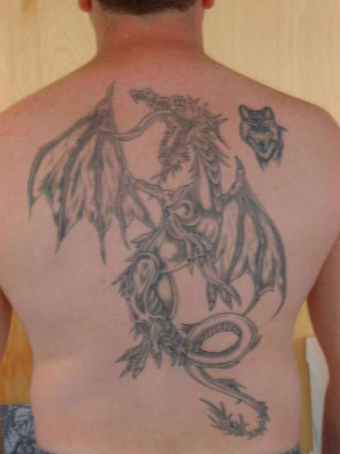 Phase 1 Dragon tattoo