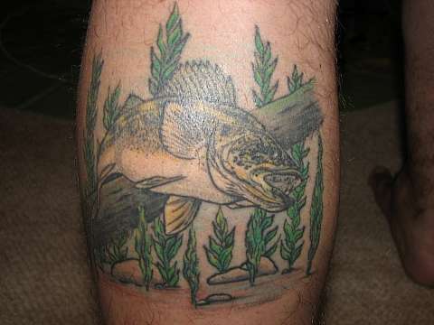 Walleye tattoo