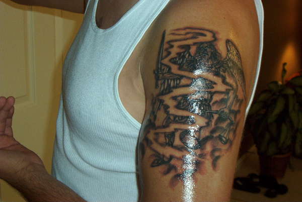 St Michael tattoo