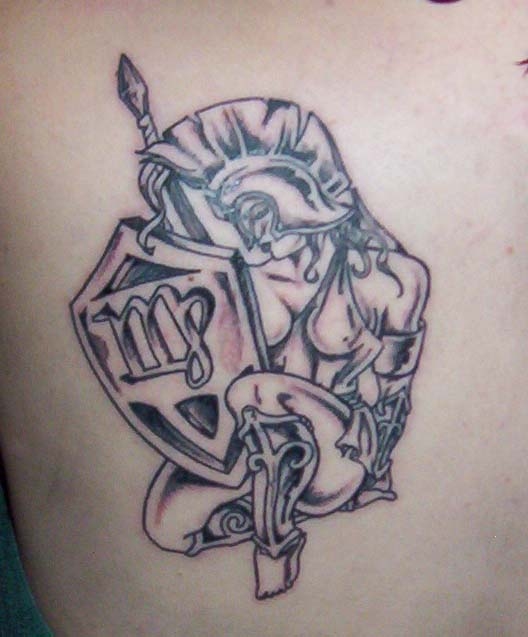 warrior tattoo