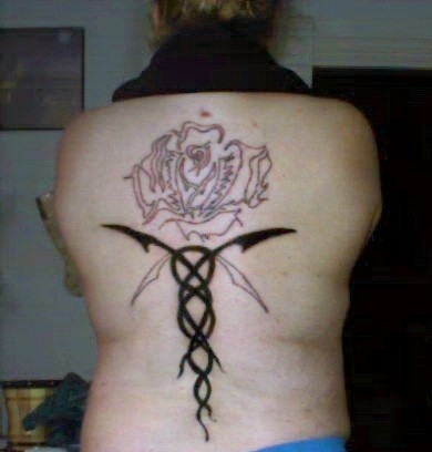 Rose of Pain tattoo