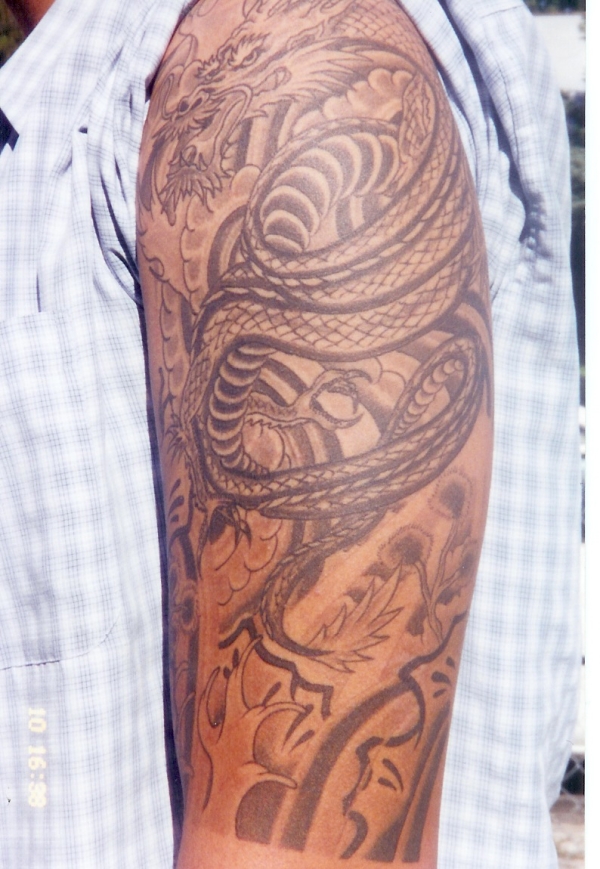 my half sleeve by tattoorich.com tattoo