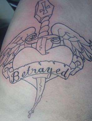 betrayed tattoo