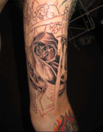 Reaper tattoo