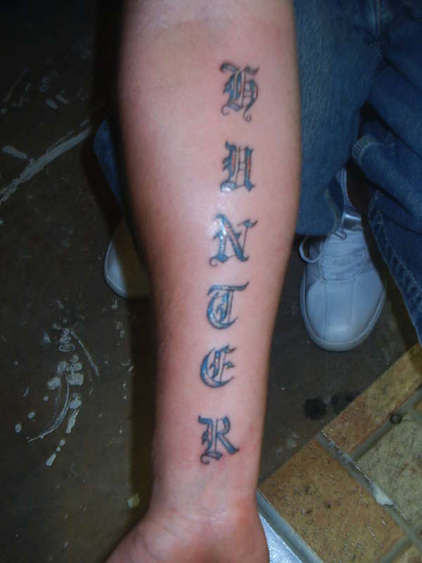 hunter tattoo