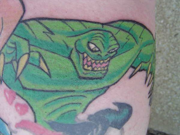 Killer Croc tattoo