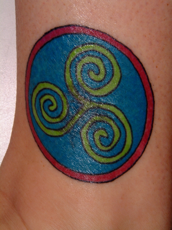 celtic spiral tattoo