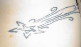 Ribcage Star tattoo