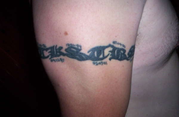 john arm tattoo
