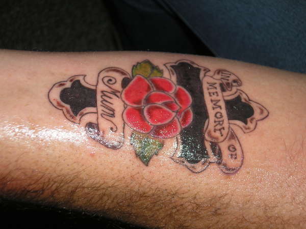 In memory tattoo