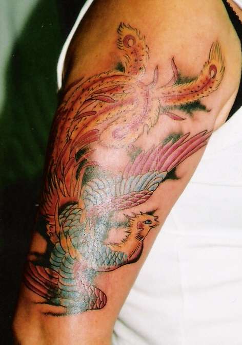 Phoenix Bird tattoo
